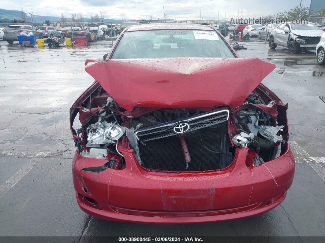 2005 Toyota Corolla Le Red vin: 1NXBR32E15Z409032