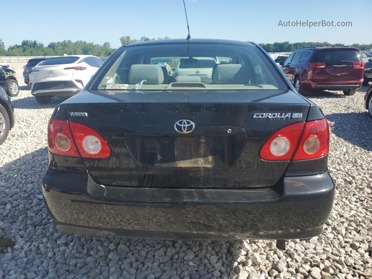 2005 Toyota Corolla Ce Black vin: 1NXBR32E15Z485317