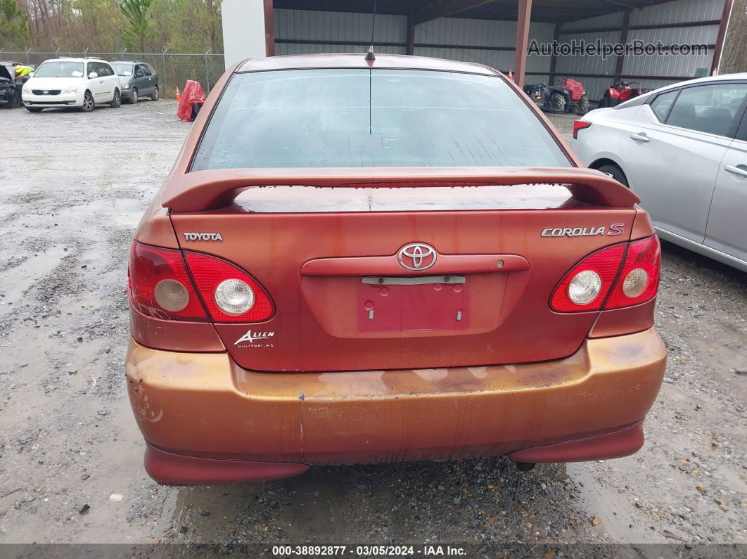 2005 Toyota Corolla Ce/le/s Maroon vin: 1NXBR32E15Z493868