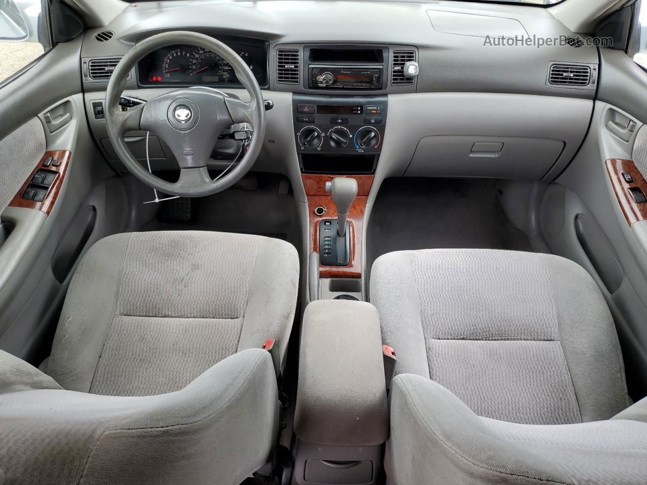 2005 Toyota Corolla Ce Silver vin: 1NXBR32E15Z544754