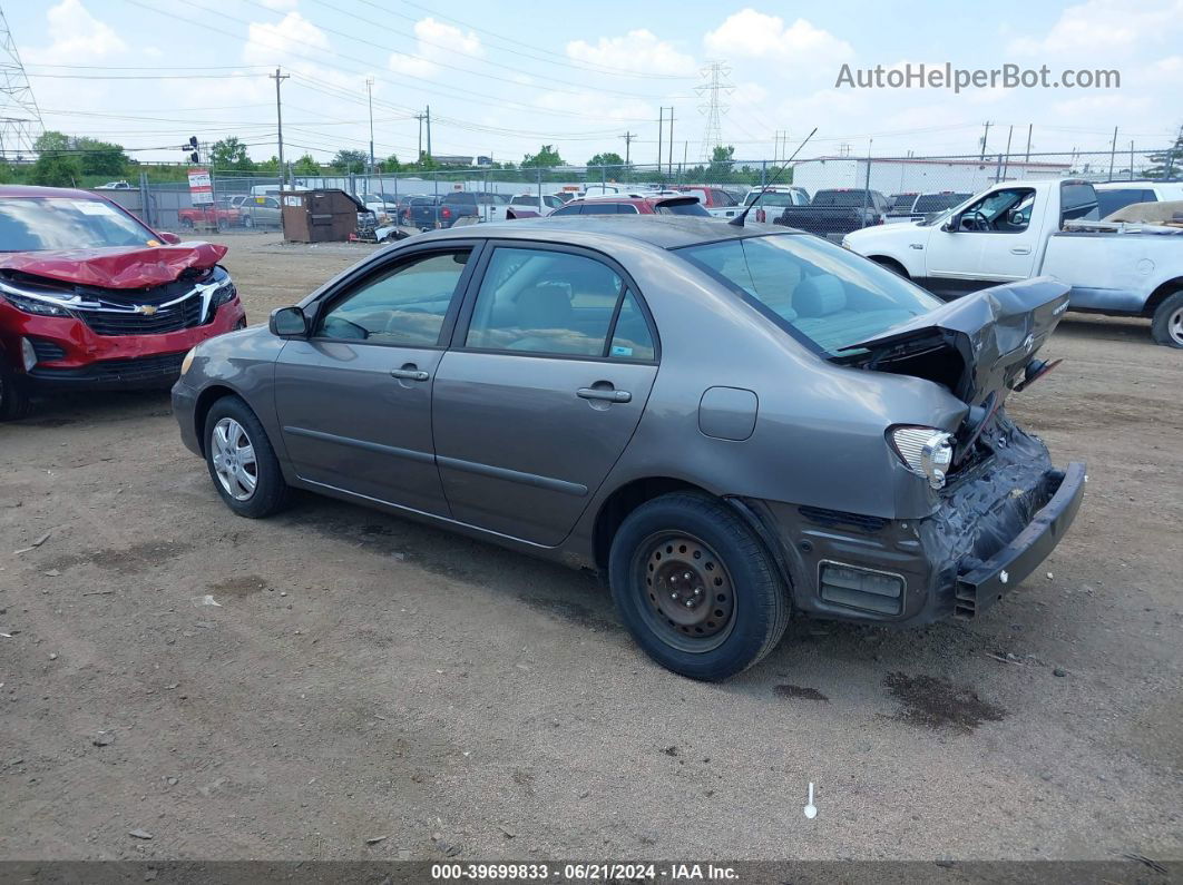 2005 Toyota Corolla Le Gray vin: 1NXBR32E15Z557133