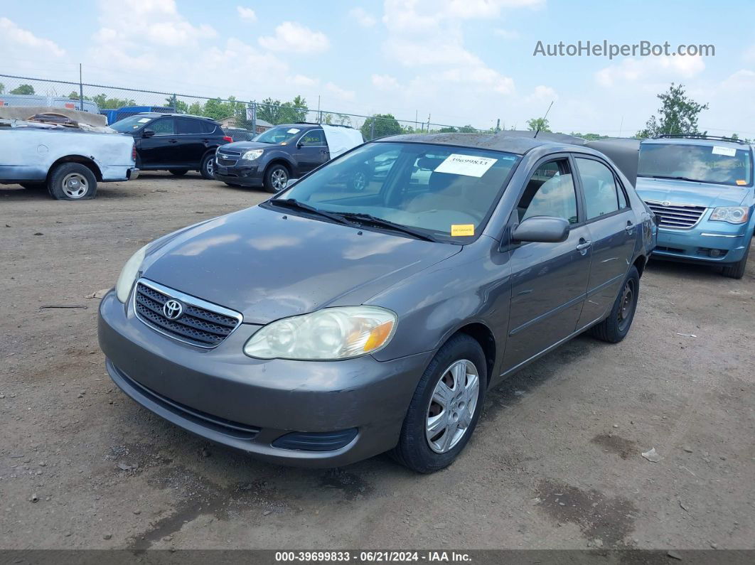 2005 Toyota Corolla Le Gray vin: 1NXBR32E15Z557133