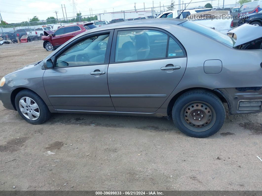 2005 Toyota Corolla Le Gray vin: 1NXBR32E15Z557133