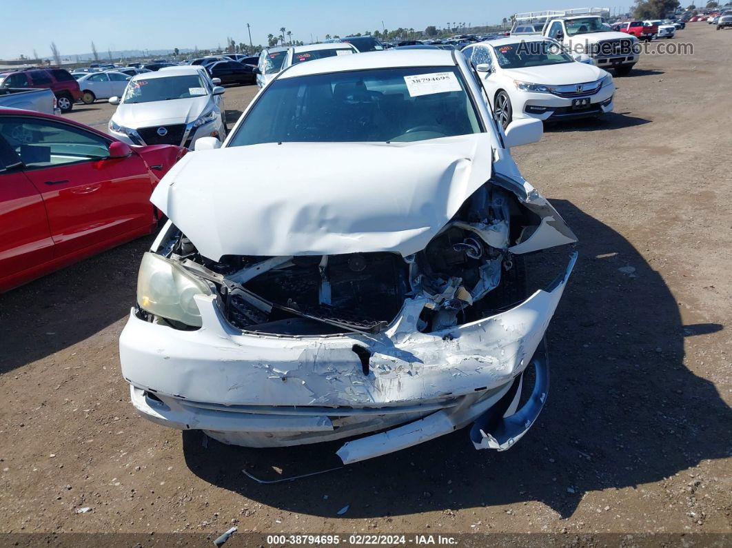 2005 Toyota Corolla S White vin: 1NXBR32E15Z567290