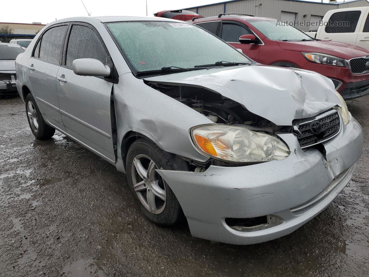 2008 Toyota Corolla Ce Gray vin: 1NXBR32E18Z016183