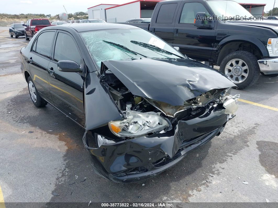 2008 Toyota Corolla Ce Black vin: 1NXBR32E18Z027362