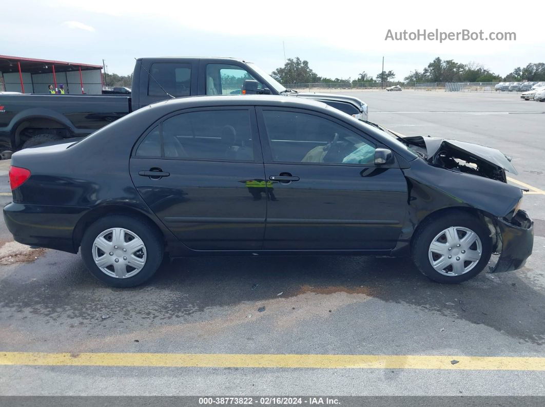 2008 Toyota Corolla Ce Black vin: 1NXBR32E18Z027362