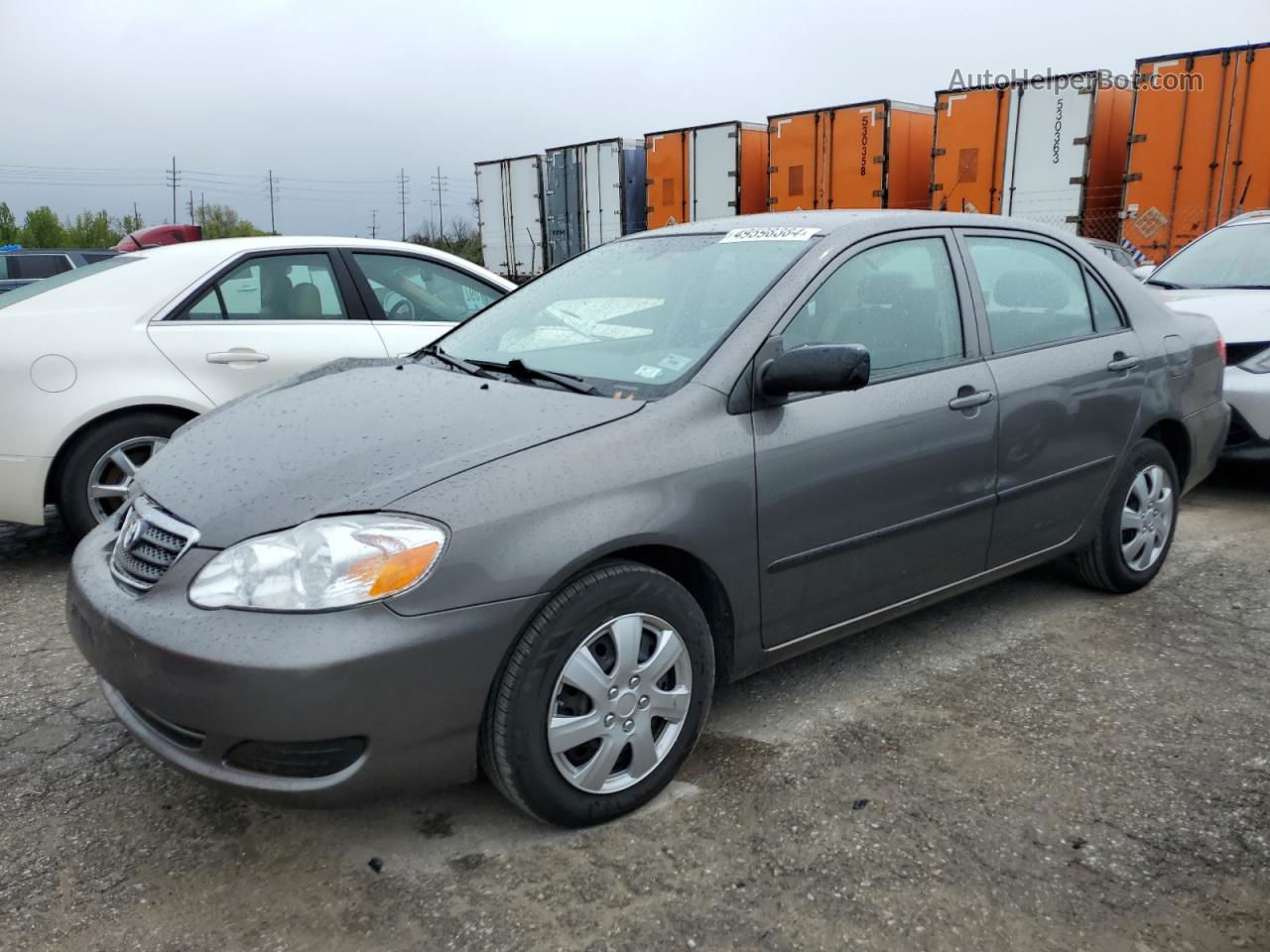 2008 Toyota Corolla Ce Silver vin: 1NXBR32E18Z027507