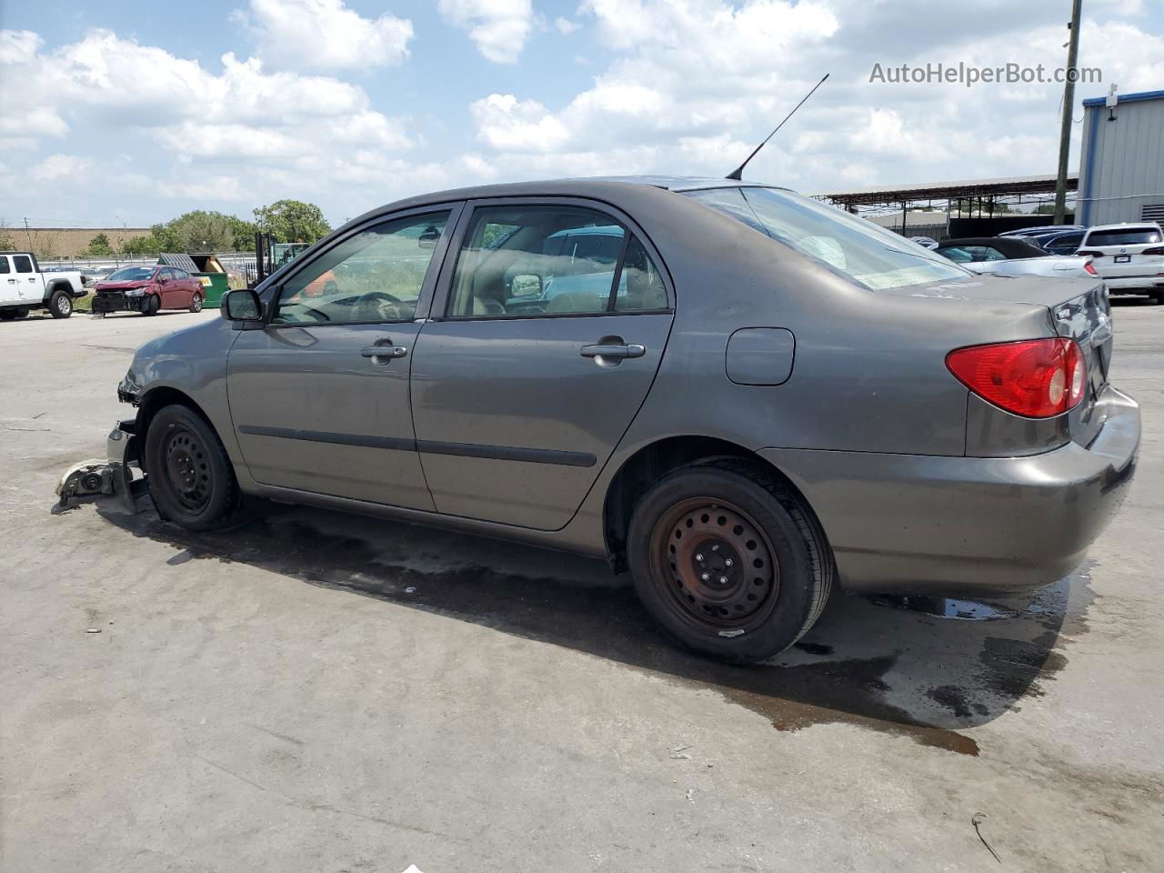 2008 Toyota Corolla Ce Серый vin: 1NXBR32E18Z029922