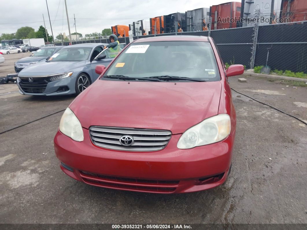 2008 Toyota Corolla S Red vin: 1NXBR32E18Z032030