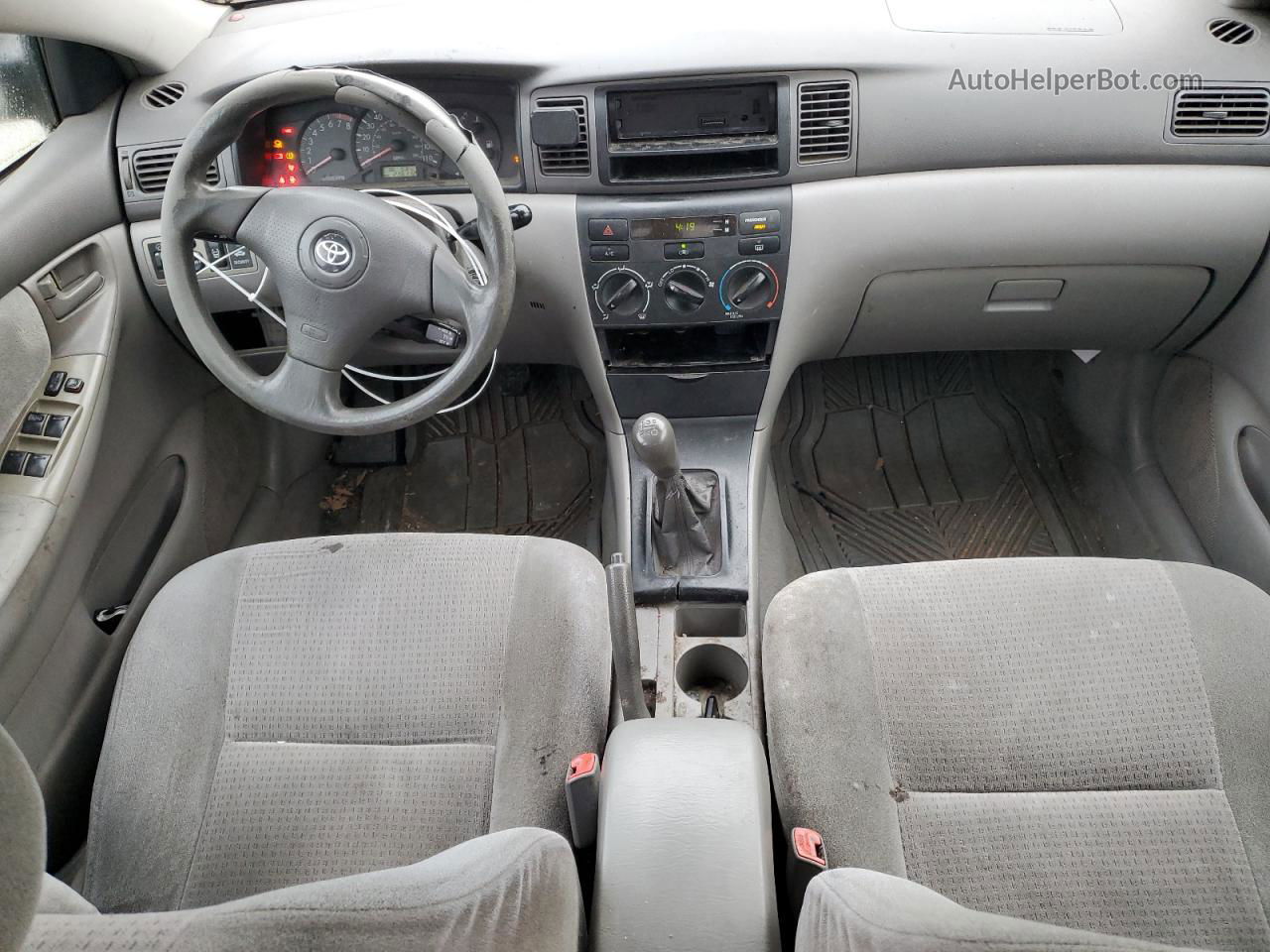 2008 Toyota Corolla Ce Charcoal vin: 1NXBR32E18Z981061