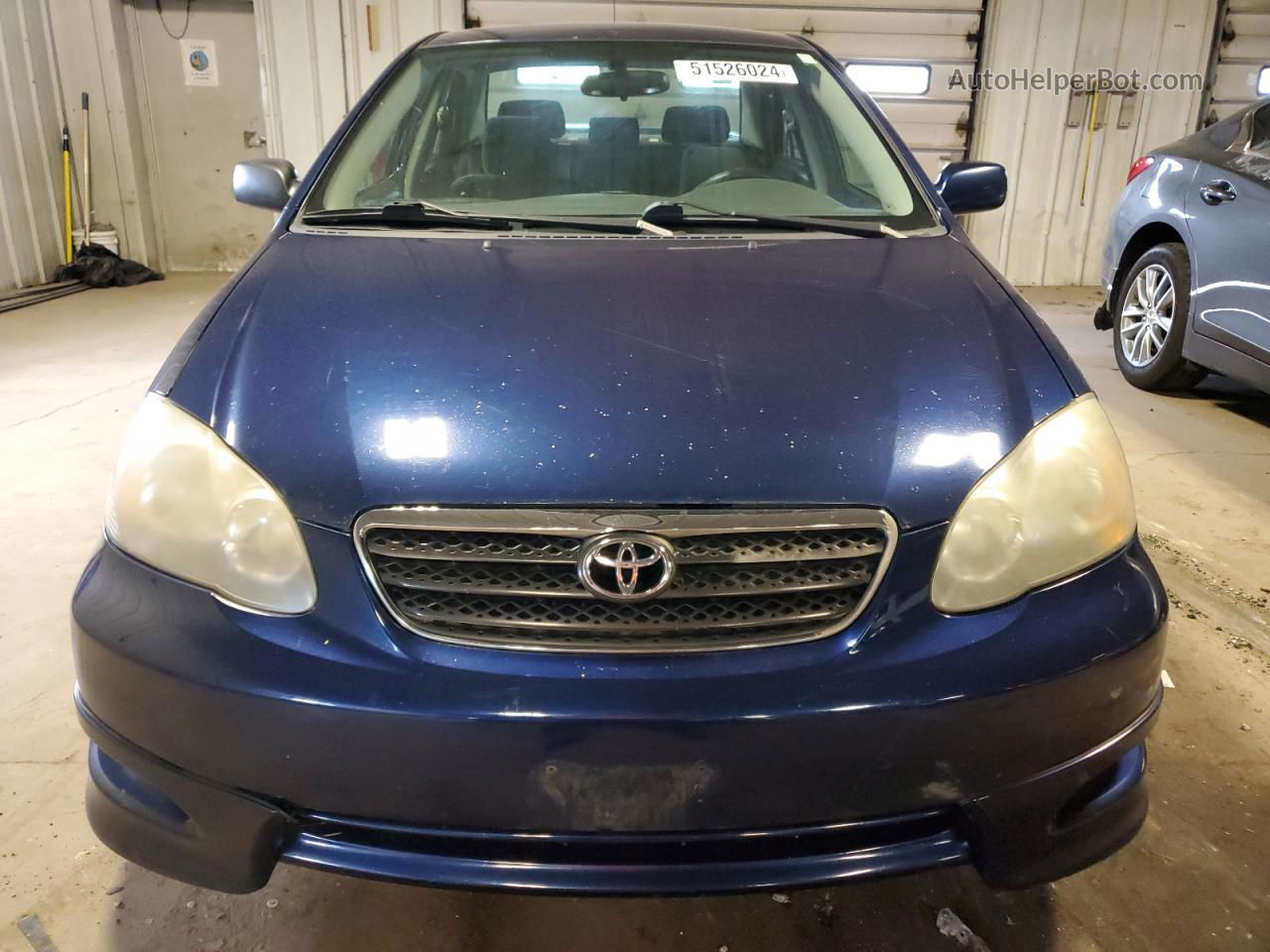 2008 Toyota Corolla Ce Blue vin: 1NXBR32E18Z981304