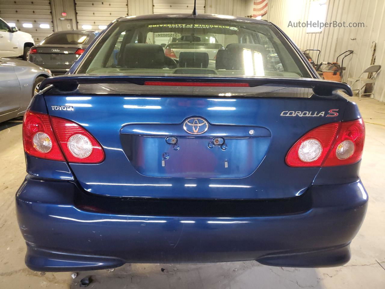 2008 Toyota Corolla Ce Blue vin: 1NXBR32E18Z981304