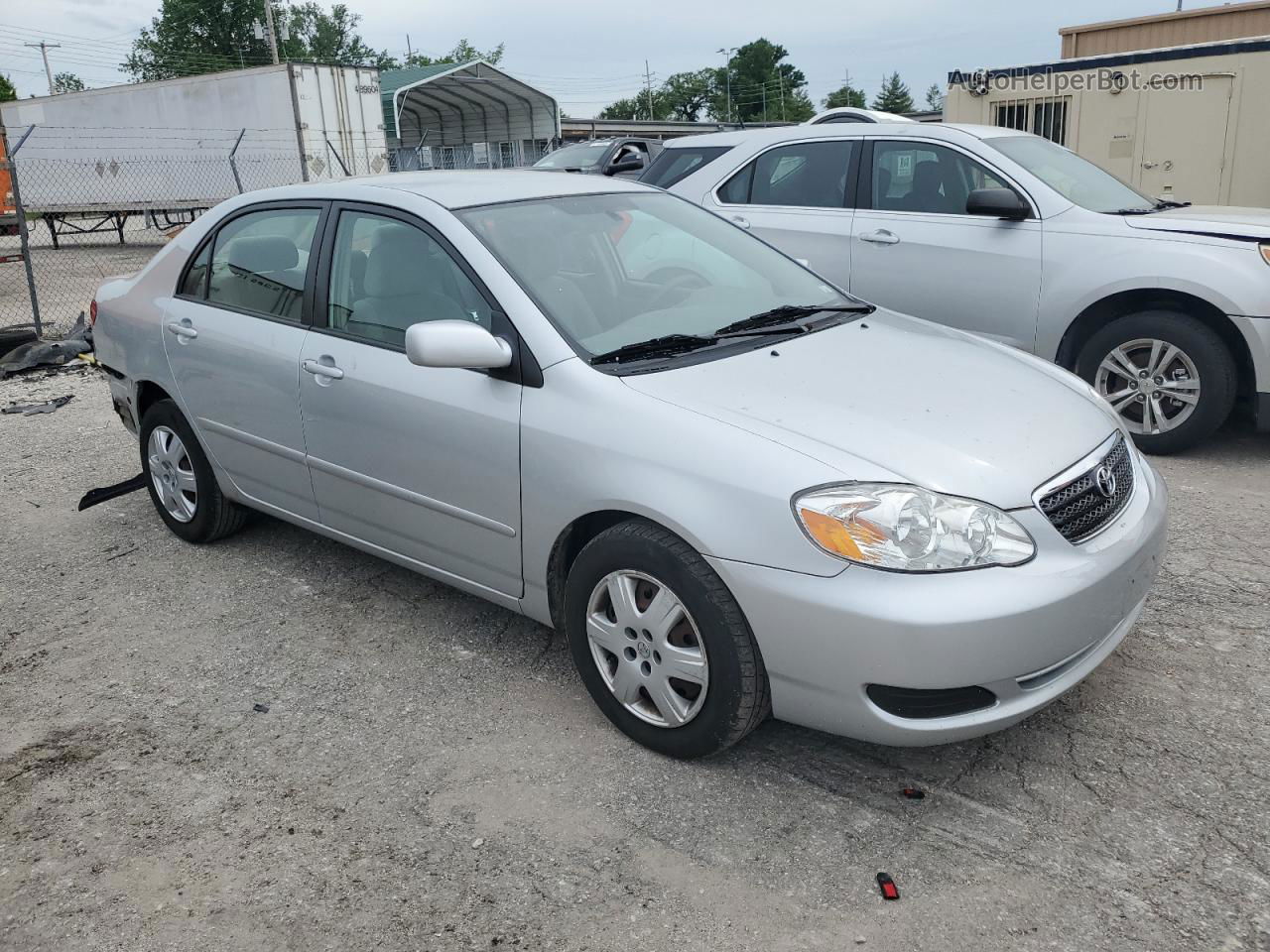 2008 Toyota Corolla Ce Silver vin: 1NXBR32E18Z994019