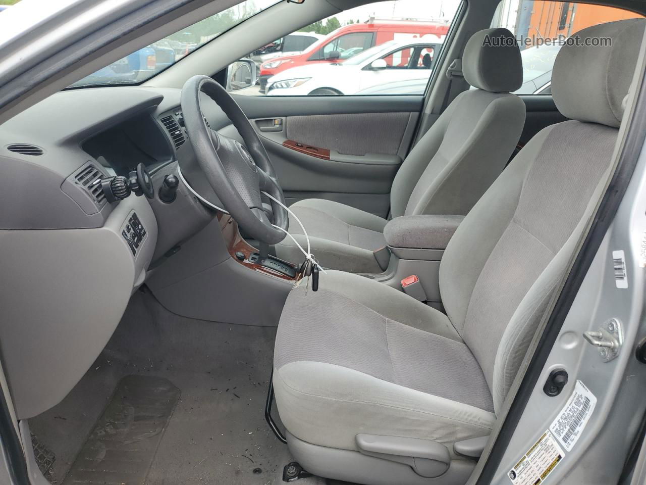 2008 Toyota Corolla Ce Silver vin: 1NXBR32E18Z994019