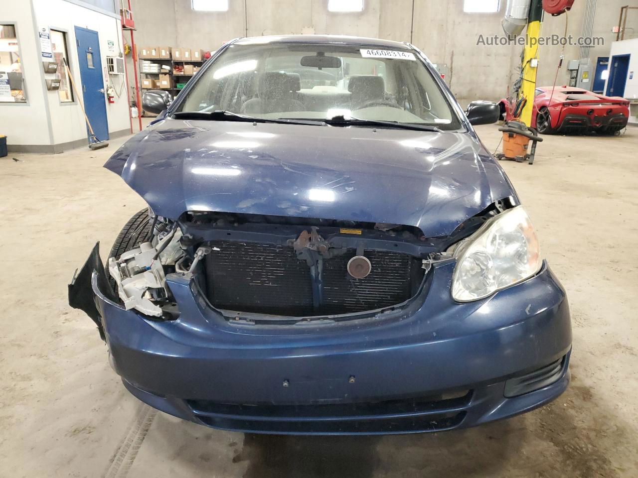 2003 Toyota Corolla Ce Blue vin: 1NXBR32E23Z021689