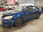 2003 Toyota Corolla Ce Blue vin: 1NXBR32E23Z021689