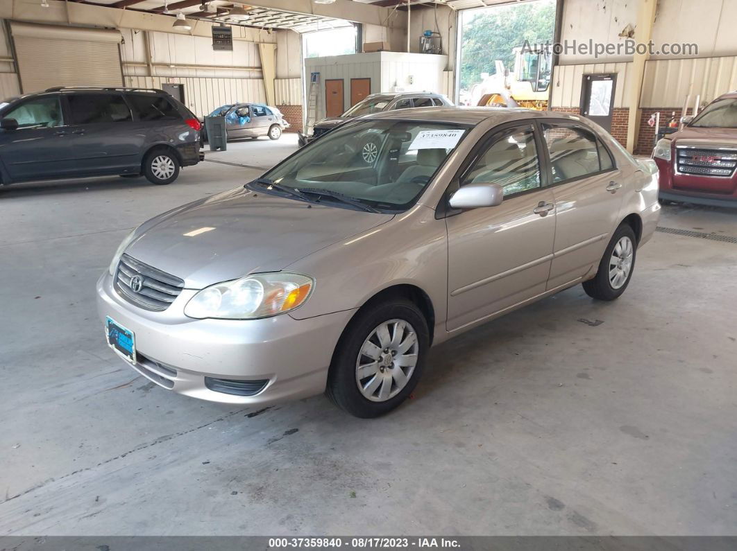 2003 Toyota Corolla Le Gold vin: 1NXBR32E23Z027654