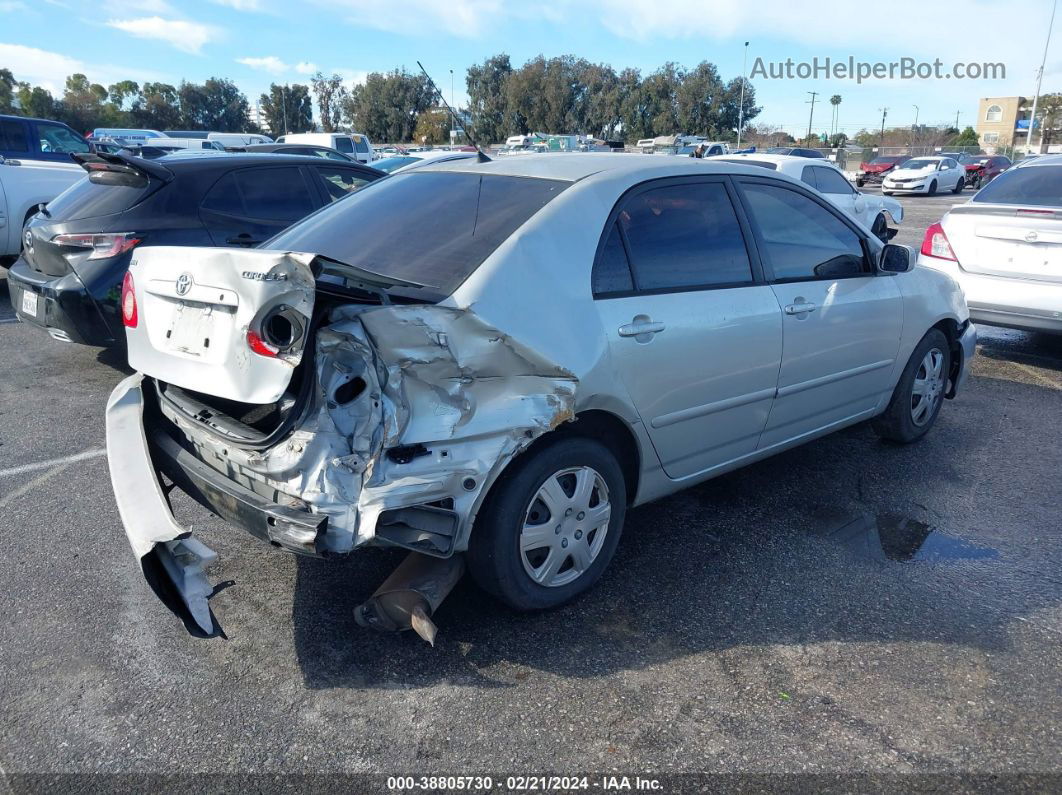 2003 Toyota Corolla Le Silver vin: 1NXBR32E23Z029629