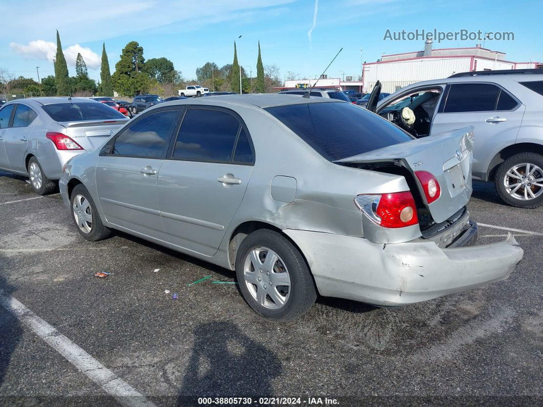 2003 Toyota Corolla Le Silver vin: 1NXBR32E23Z029629