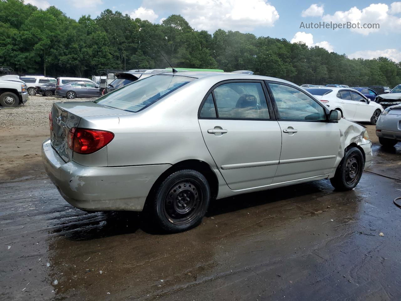 2003 Toyota Corolla Ce Серебряный vin: 1NXBR32E23Z040744