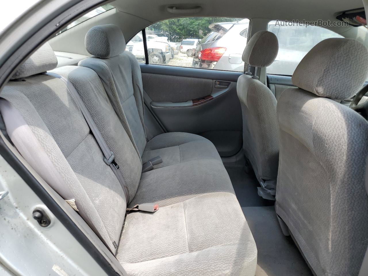 2003 Toyota Corolla Ce Silver vin: 1NXBR32E23Z040744