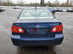 2003 Toyota Corolla Ce Blue vin: 1NXBR32E23Z074389