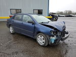 2003 Toyota Corolla Ce Blue vin: 1NXBR32E23Z074389