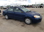 2003 Toyota Corolla Ce Blue vin: 1NXBR32E23Z098773