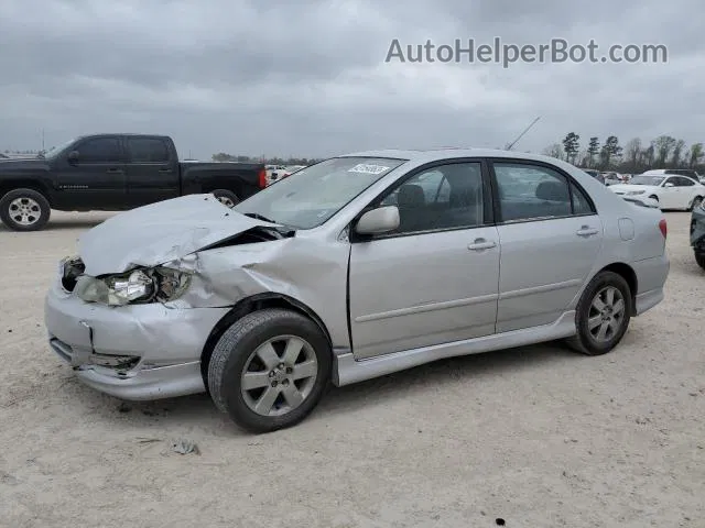 2003 Toyota Corolla Ce Silver vin: 1NXBR32E23Z099552