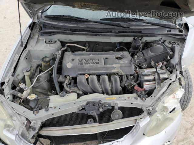 2003 Toyota Corolla Ce Silver vin: 1NXBR32E23Z099552