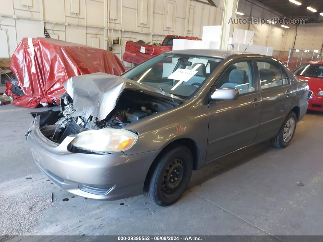 2003 Toyota Corolla Le Gray vin: 1NXBR32E23Z149172