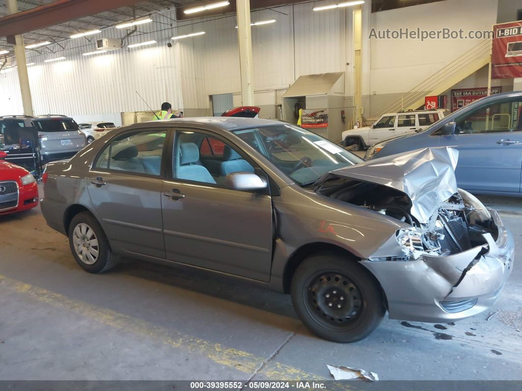 2003 Toyota Corolla Le Gray vin: 1NXBR32E23Z149172