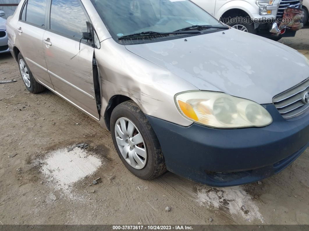 2003 Toyota Corolla Ce/le/s Gray vin: 1NXBR32E23Z177151