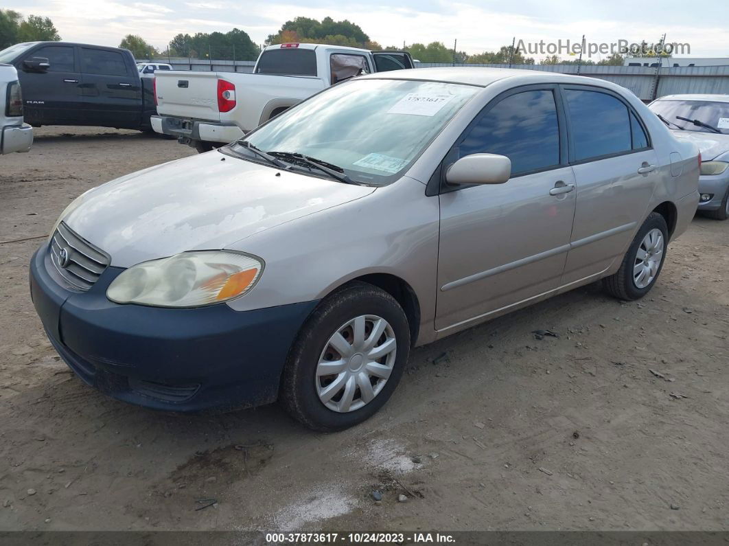 2003 Toyota Corolla Ce/le/s Gray vin: 1NXBR32E23Z177151