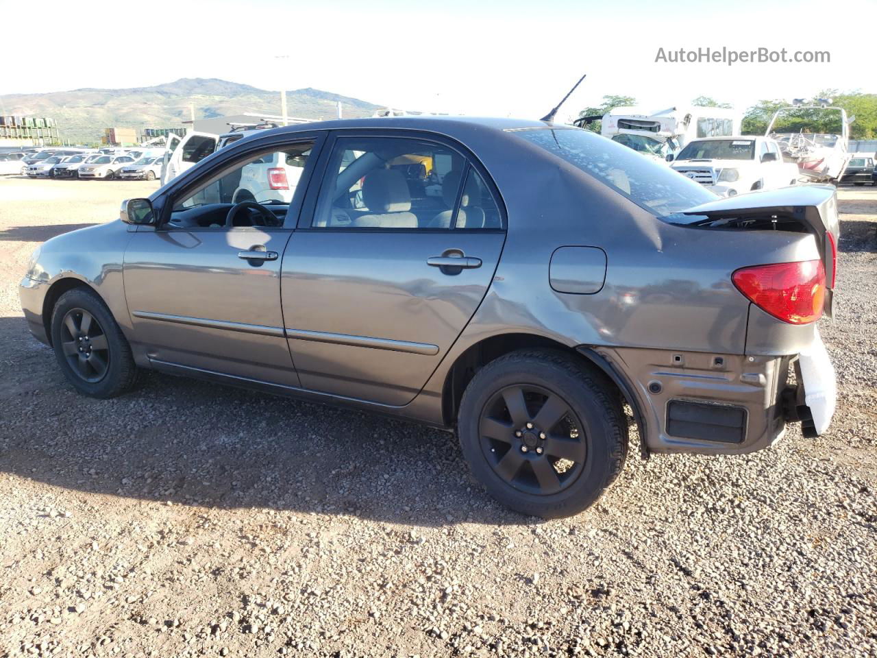 2003 Toyota Corolla Ce Серый vin: 1NXBR32E23Z177974