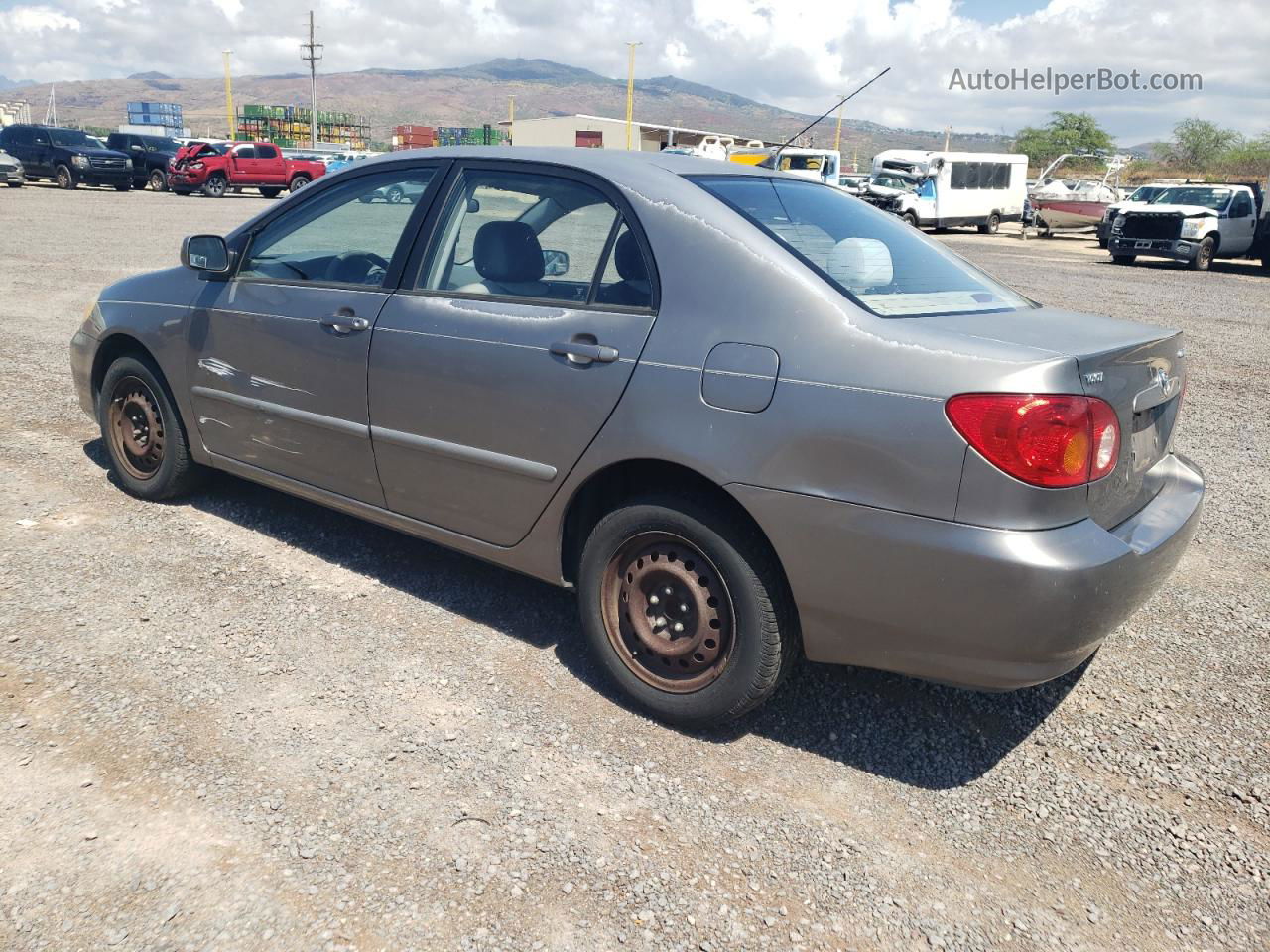 2004 Toyota Corolla Ce Silver vin: 1NXBR32E24Z192279