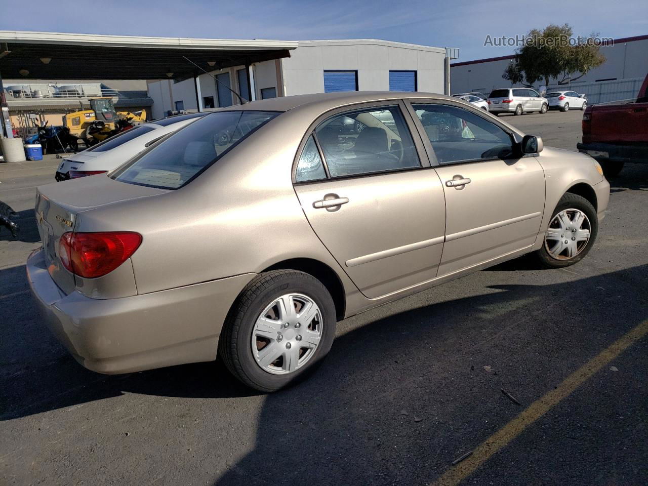 2004 Toyota Corolla Ce Золотой vin: 1NXBR32E24Z195294