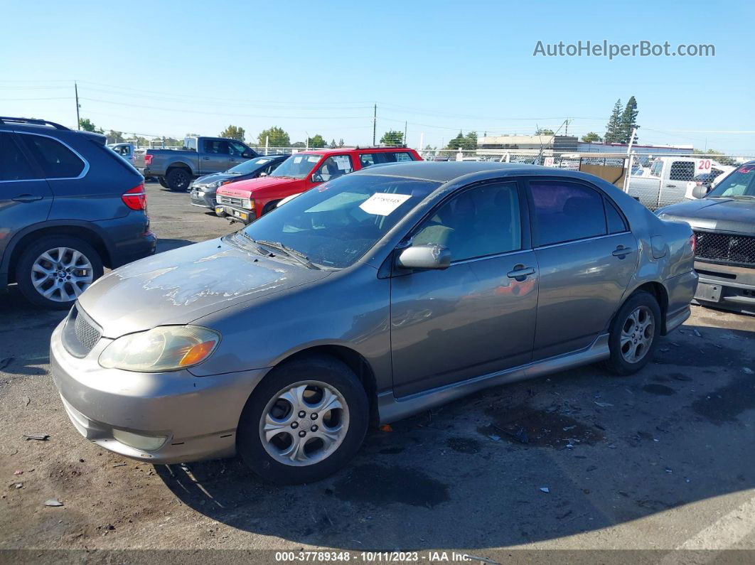 2004 Toyota Corolla S Pewter vin: 1NXBR32E24Z199085