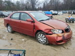 2004 Toyota Corolla Ce Burgundy vin: 1NXBR32E24Z215138