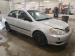 2004 Toyota Corolla Ce Silver vin: 1NXBR32E24Z220128