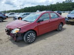 2004 Toyota Corolla Ce Red vin: 1NXBR32E24Z273668