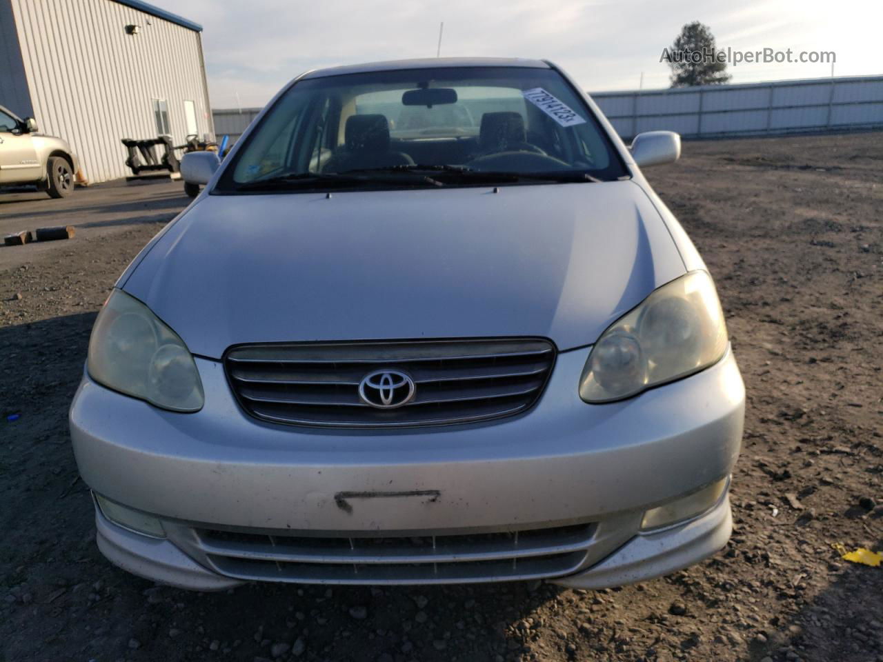 2004 Toyota Corolla Ce Silver vin: 1NXBR32E24Z307608