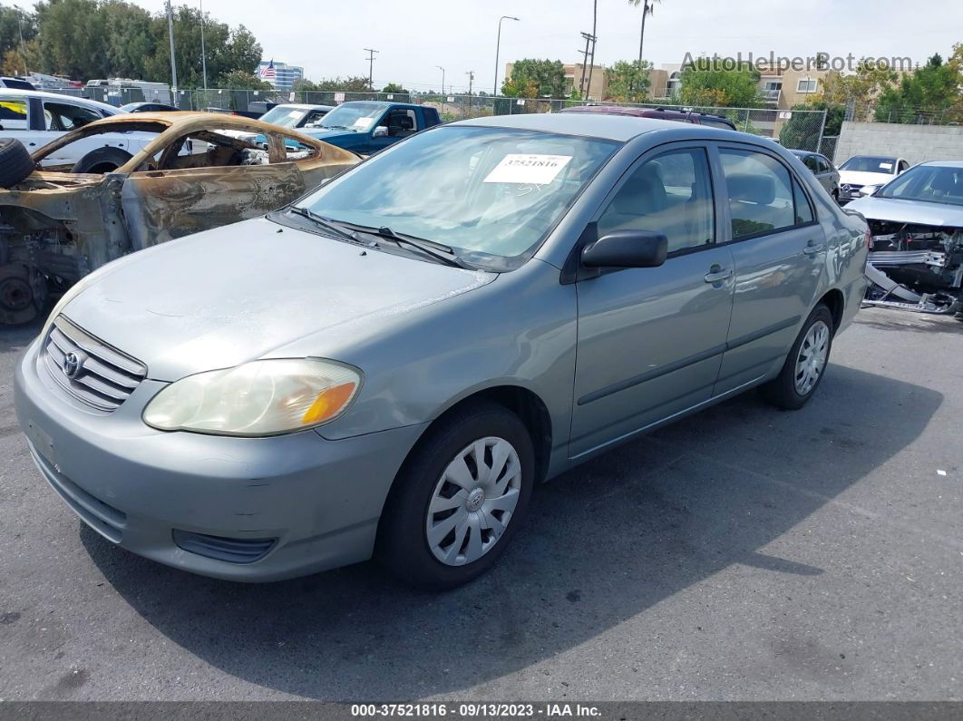 2004 Toyota Corolla Ce/s/le Серый vin: 1NXBR32E24Z308869