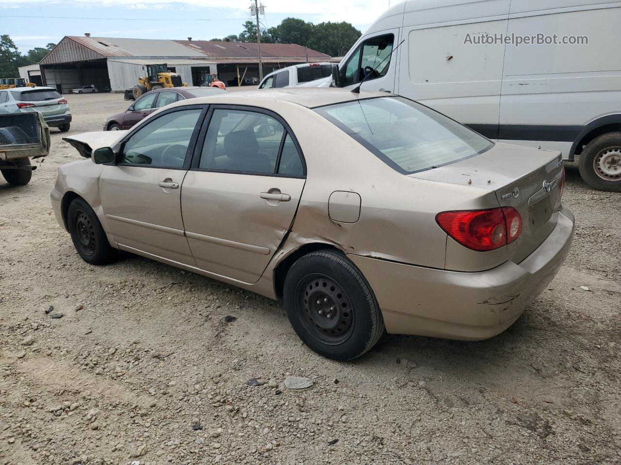 2005 Toyota Corolla Ce Золотой vin: 1NXBR32E25Z398297