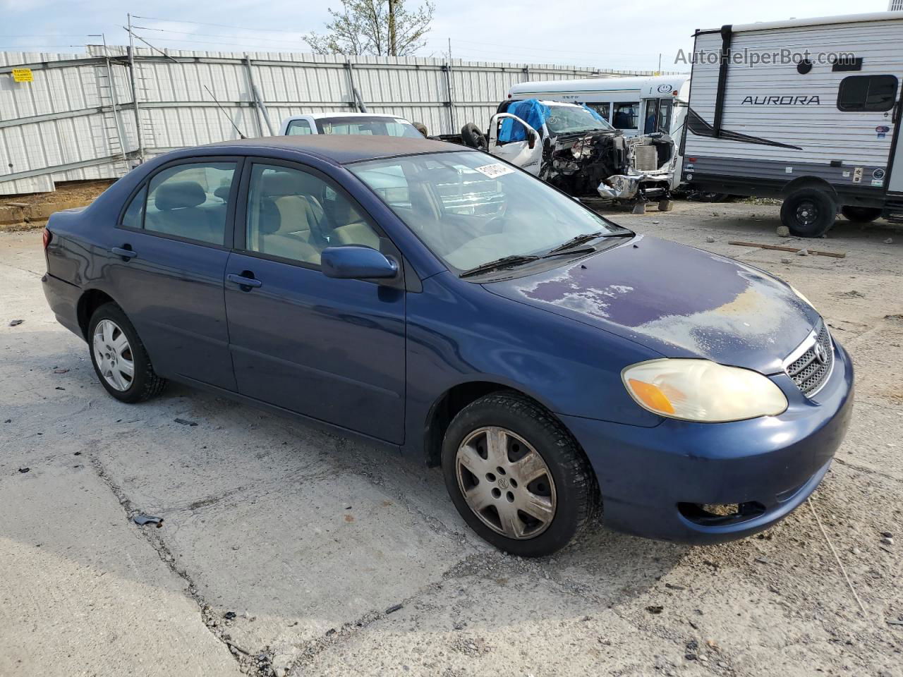 2005 Toyota Corolla Ce Blue vin: 1NXBR32E25Z414269