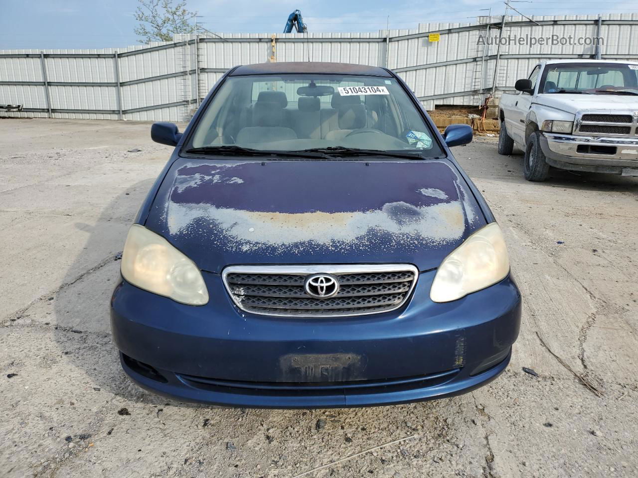 2005 Toyota Corolla Ce Blue vin: 1NXBR32E25Z414269