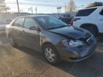 2005 Toyota Corolla Ce Gray vin: 1NXBR32E25Z429659