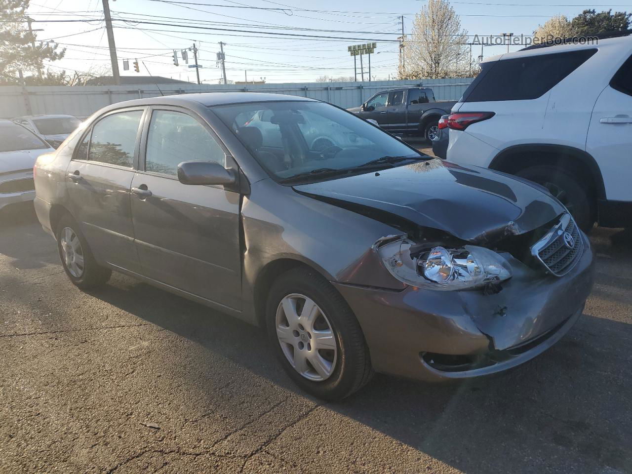 2005 Toyota Corolla Ce Gray vin: 1NXBR32E25Z429659