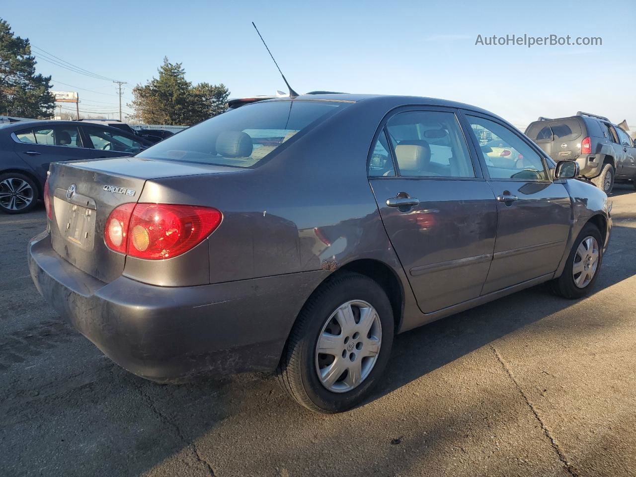 2005 Toyota Corolla Ce Gray vin: 1NXBR32E25Z429659